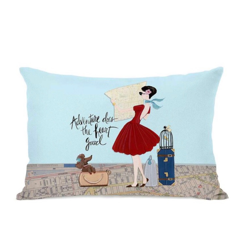 Decorative soft cushion